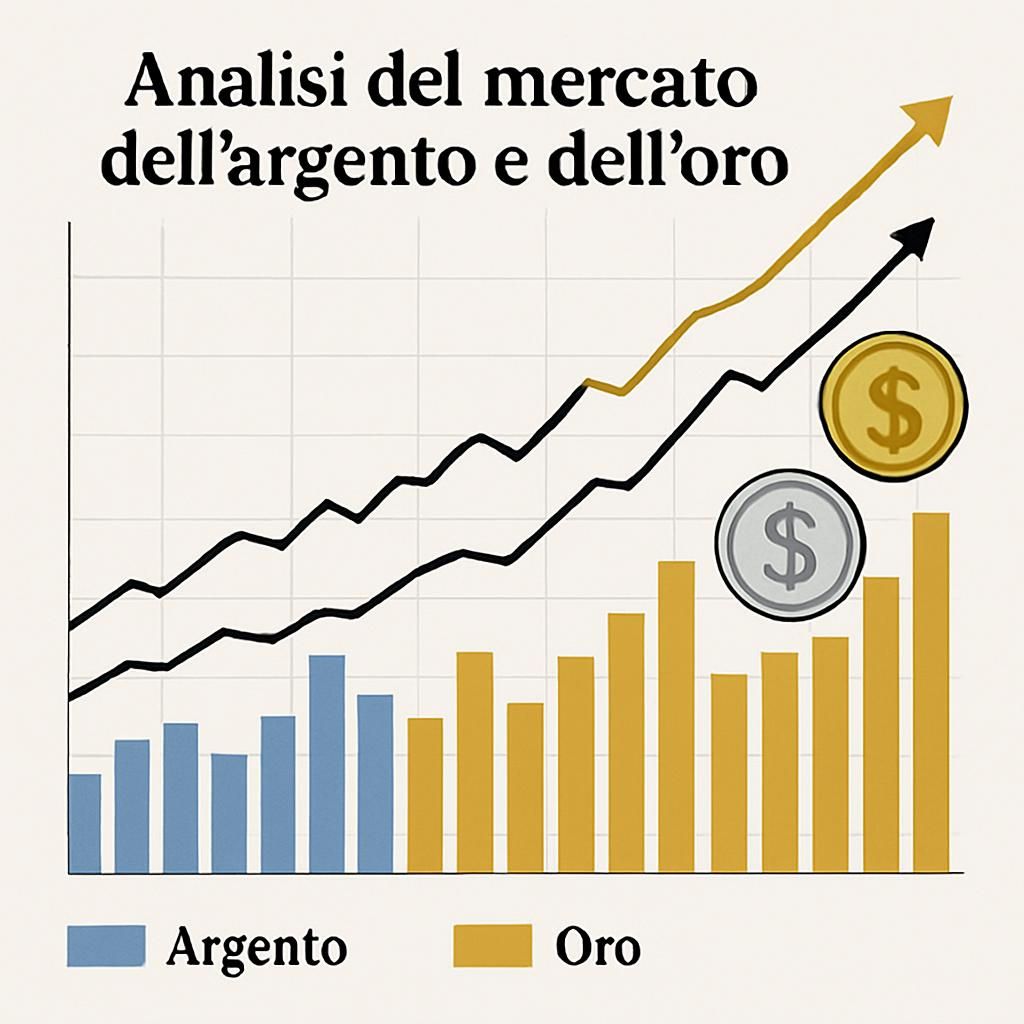 analisi dettagliata del prezzo dell'argento con il rapporto xag su xau in calo, esplorando le tendenze e le dinamiche attuali dei mercati dei metalli preziosi.