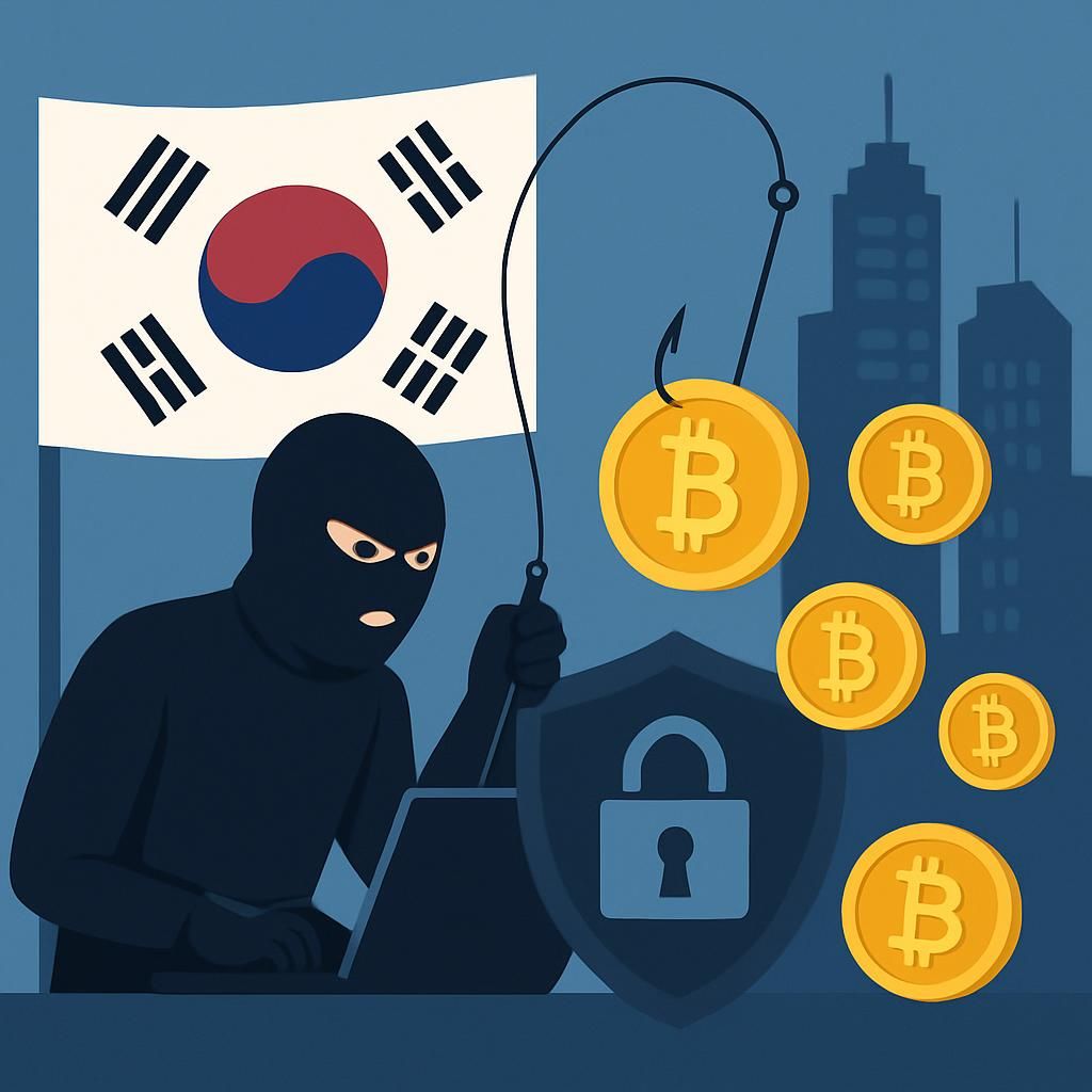 corea del sud avvia un'indagine su un furto di criptovalute del valore di 4,8 milioni di dollari seguito da una perdita di dati all'agenzia delle entrate, mettendo a rischio la sicurezza finanziaria nazionale.