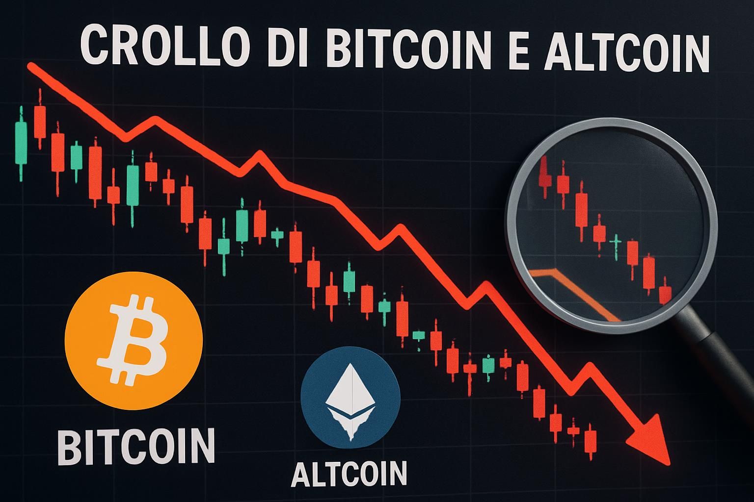 scopri come il crollo di btc e delle altcoin durante il crypto daybook americas rappresenta un importante segnale d'allarme per i mercati azionari globali.