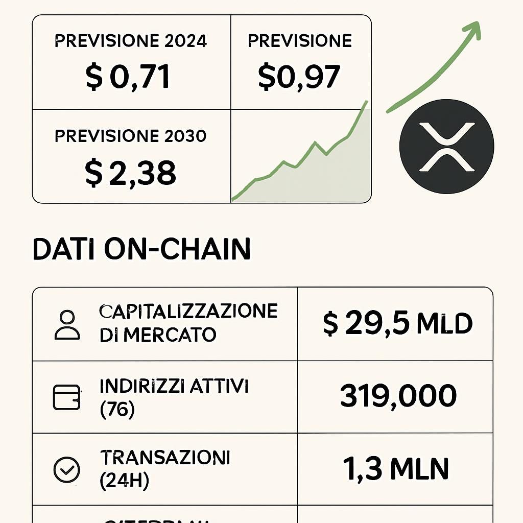 scopri le ultime previsioni sul prezzo di xrp basate su dati on-chain dettagliati. analizziamo se xrp è vicino a un punto di minimo e se è iniziata una possibile ripresa del mercato.