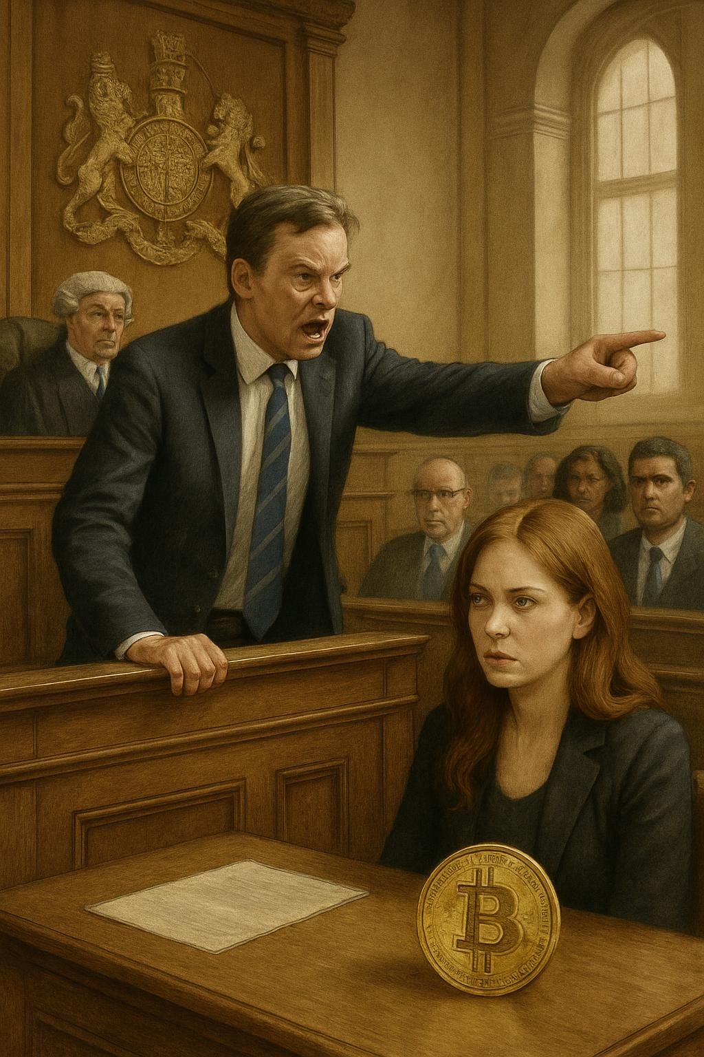 un uomo britannico denuncia il suo partner per aver rubato password di 172 milioni di dollari in bitcoin, con prove dalle registrazioni cctv.